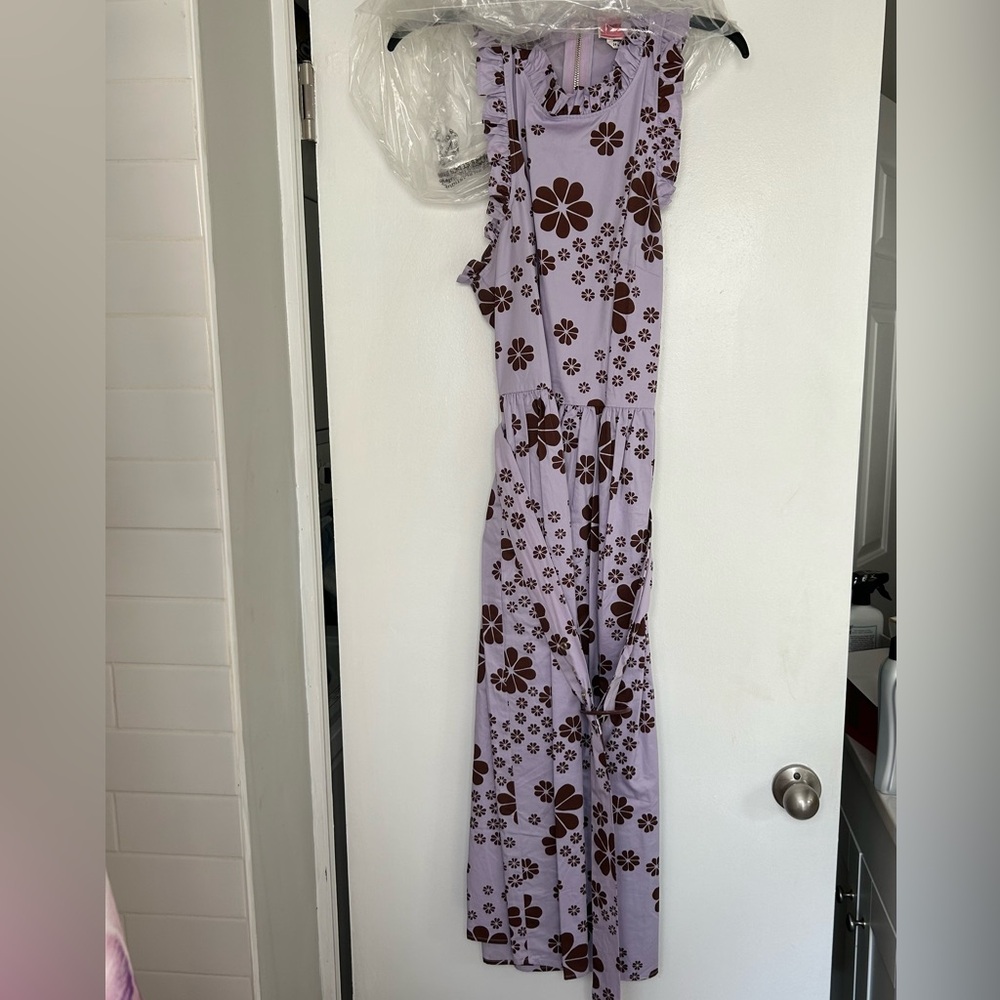 Kate Spade Flora Spade Midi Dress